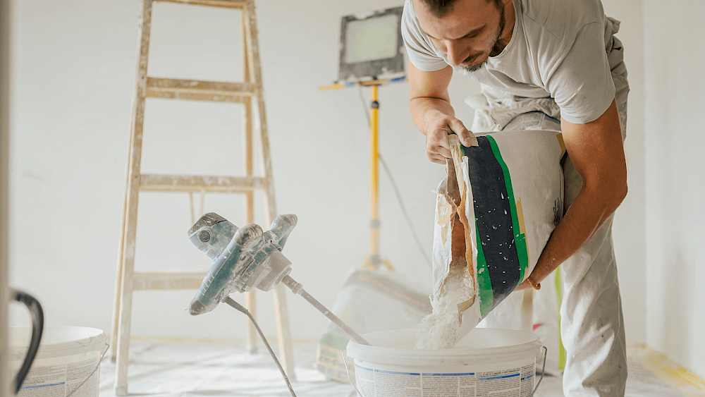 Plastering work carried out in residential property - request a quote