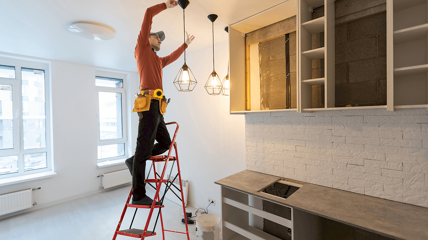 Minor home improvement work carried out by handyman - request a quote