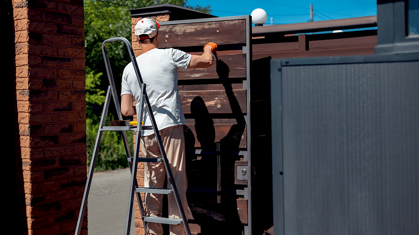 Exterior home painting and decorating project - request a quote